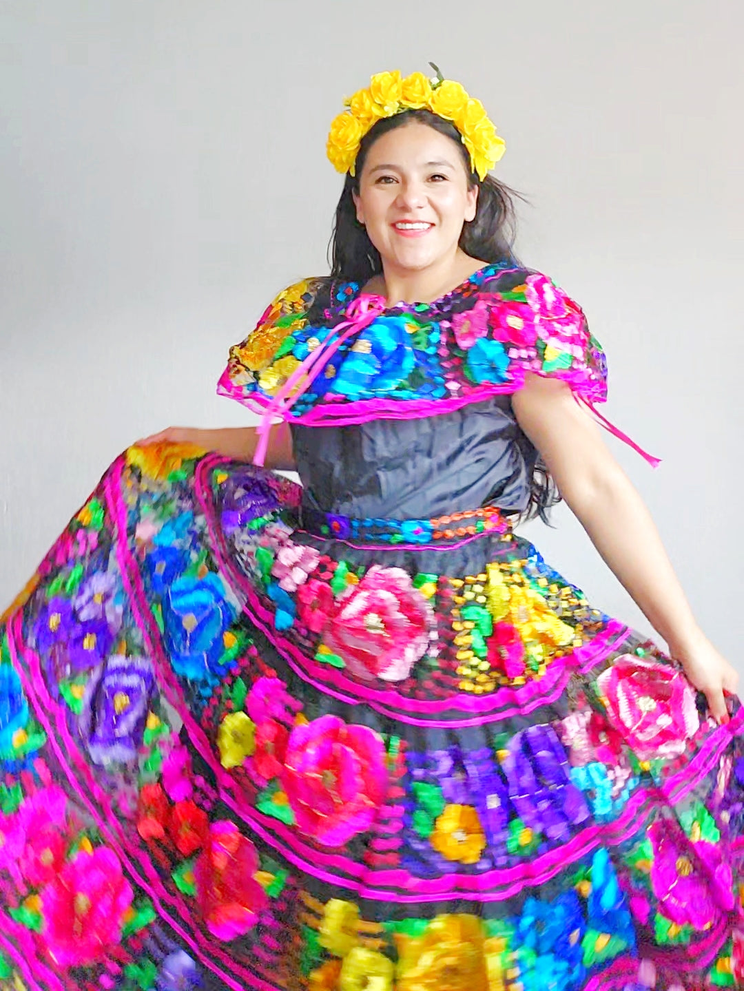 Vestido Tradicional Chiapaneco