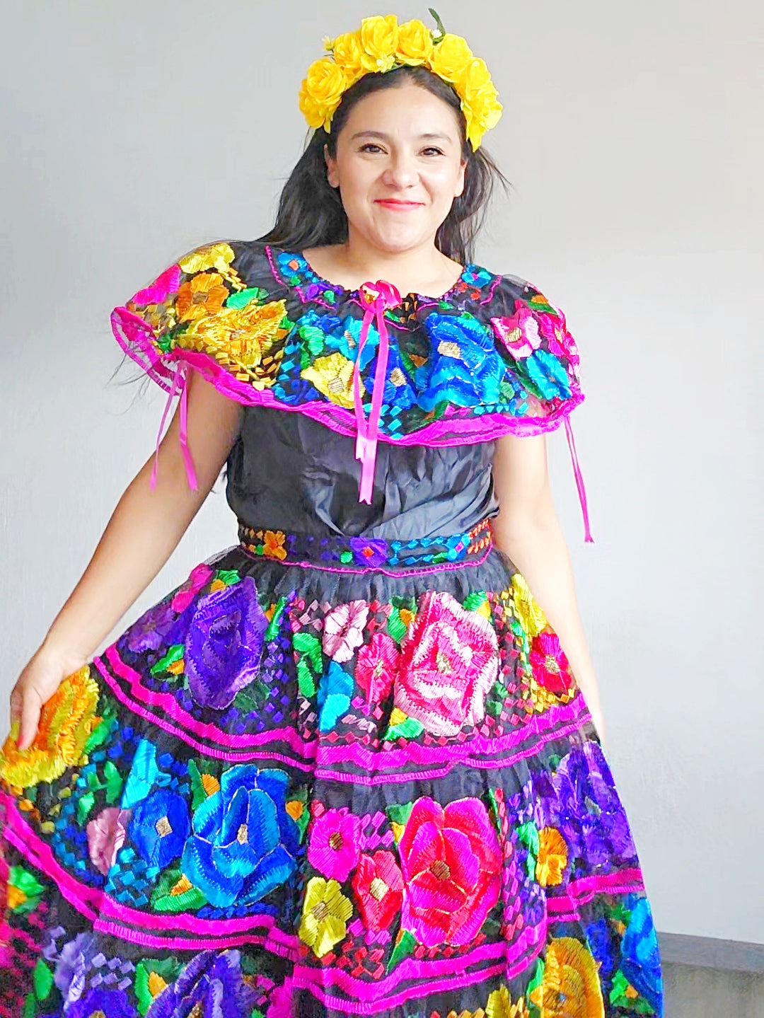 Vestido Tradicional Chiapaneco