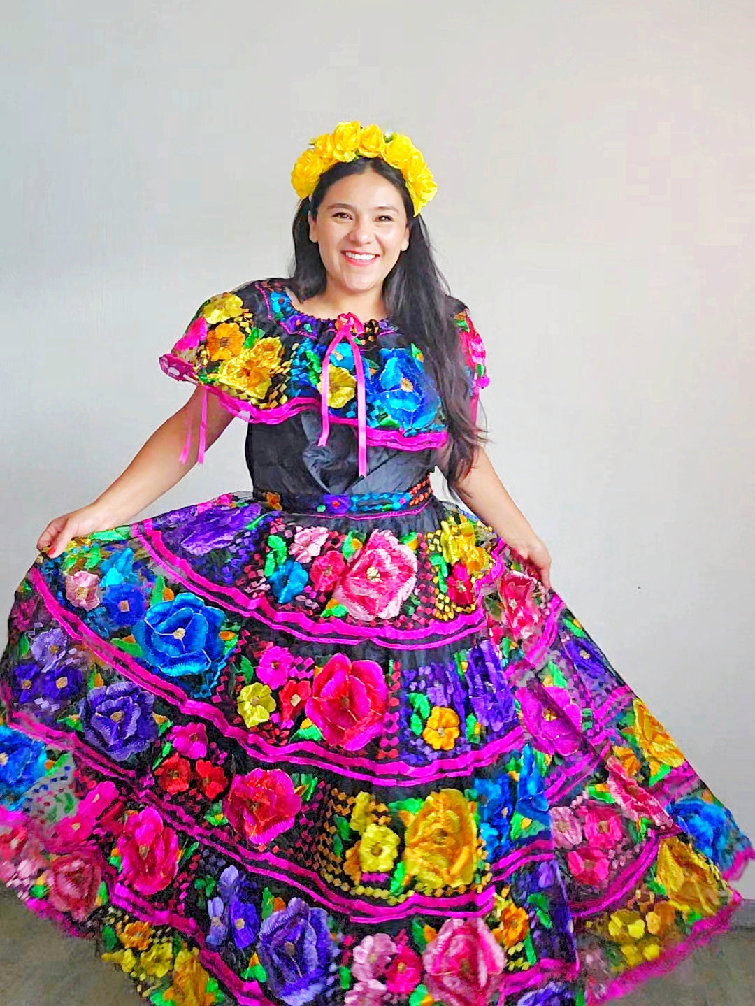 Vestido Tradicional Chiapaneco