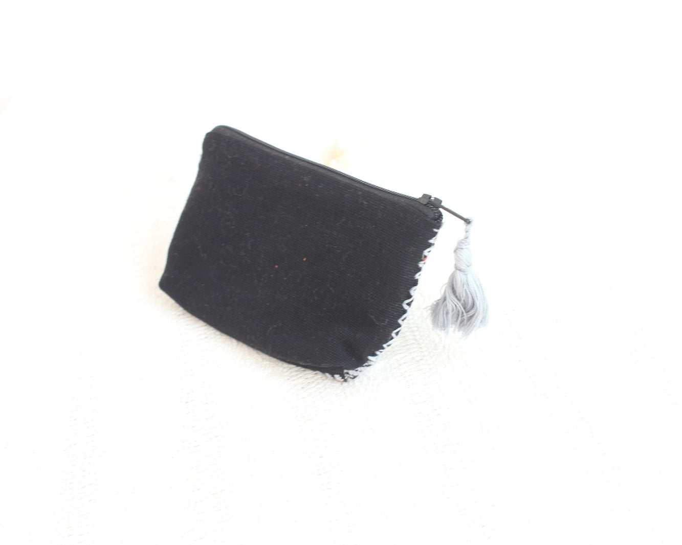 Monedero Estrellas Café Gris