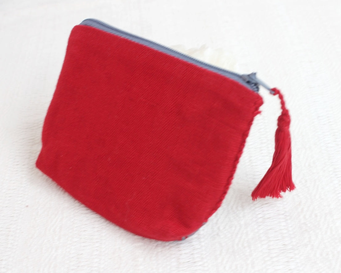 Monedero Estrellas Verde Rojo