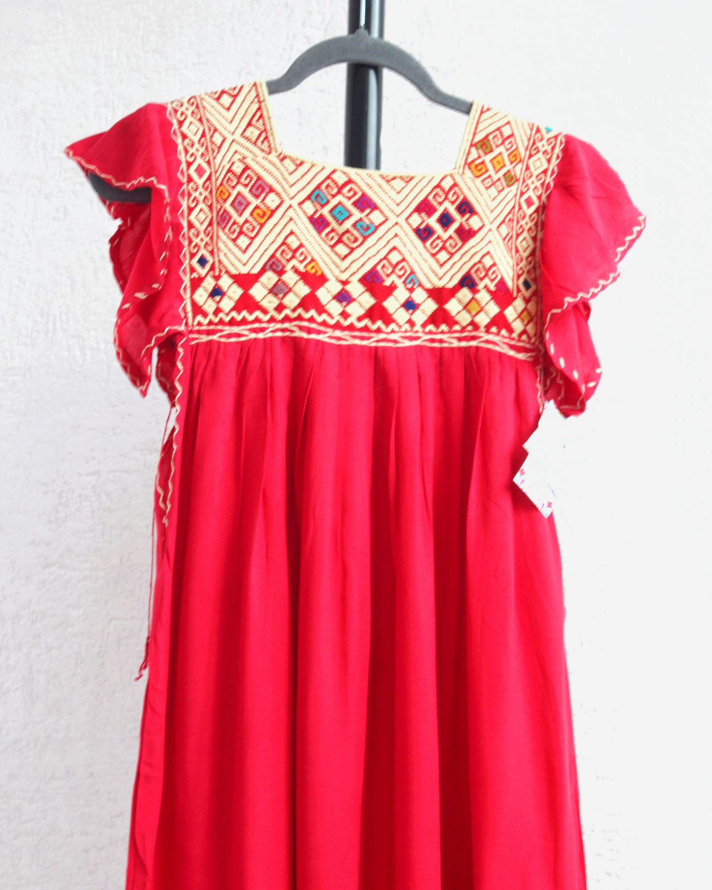 Vestido Cristiana Pejel Rojo Ch