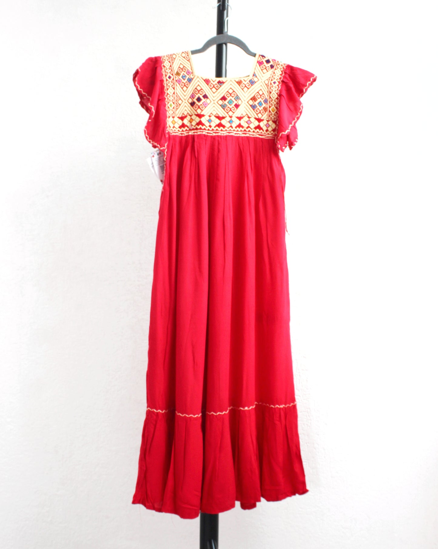 Vestido Cristiana Pejel Rojo Ch