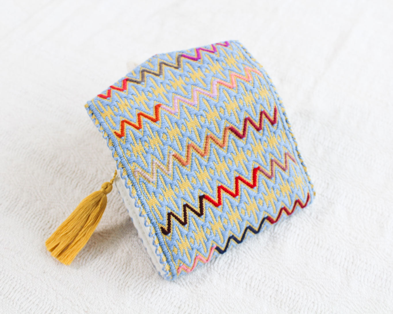 Cartera Lluvia de Estrellas Azul Amarillo