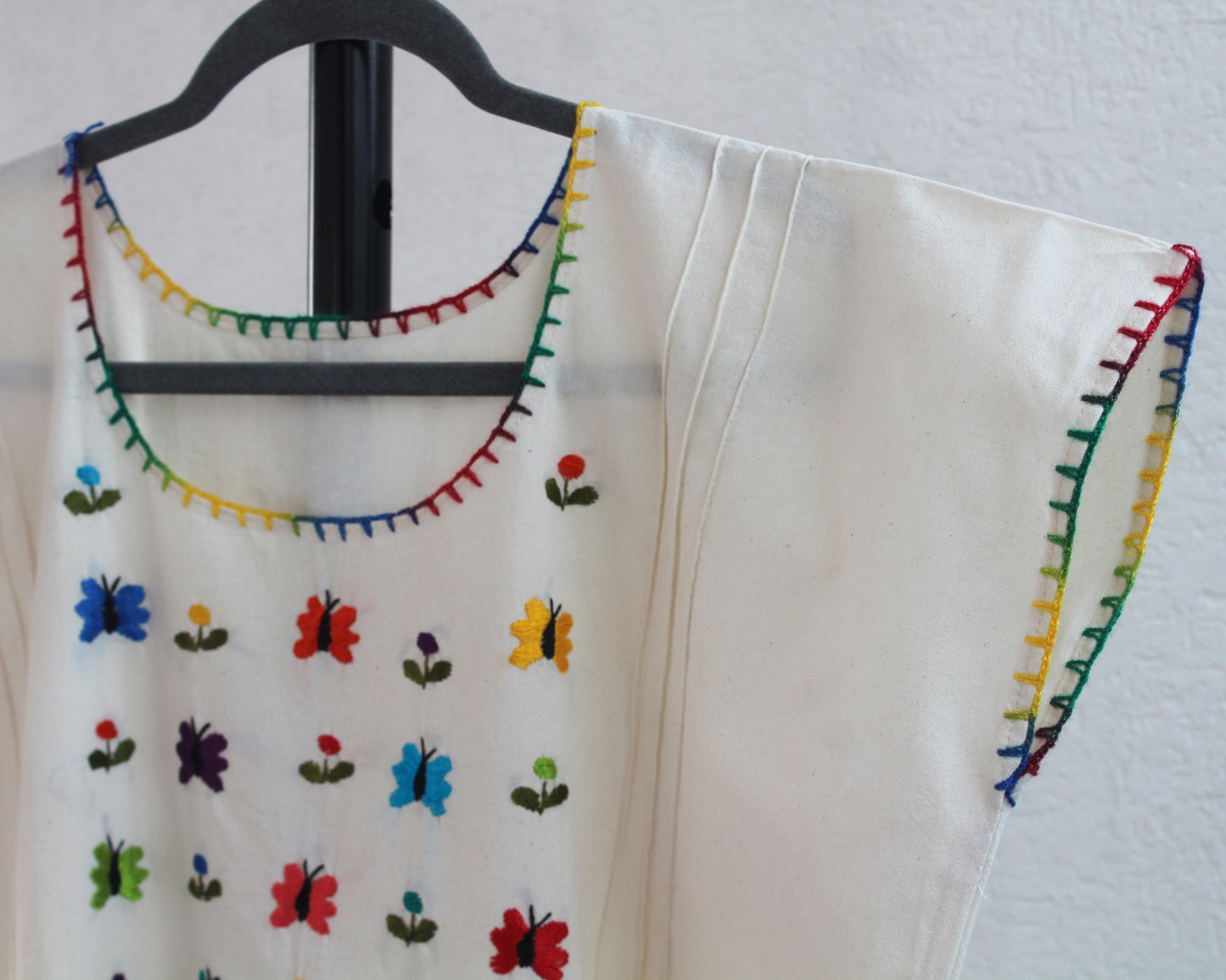 Blusa Bordada Mariposas L