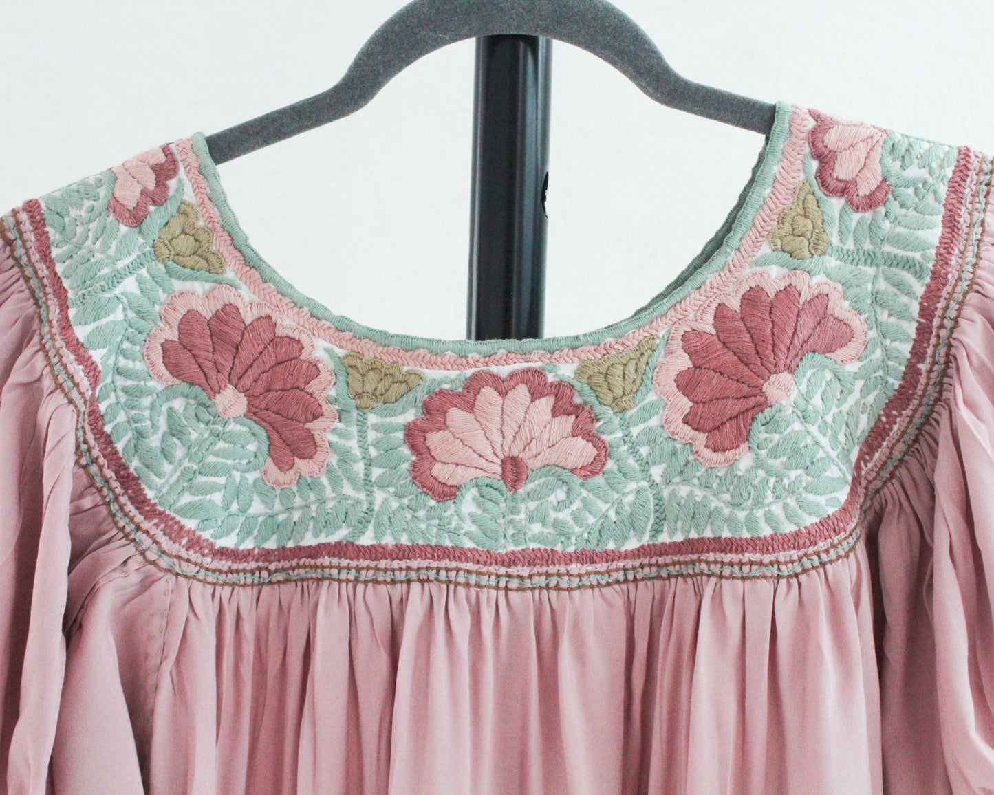Blusa Aguacatenango Rosa Menta