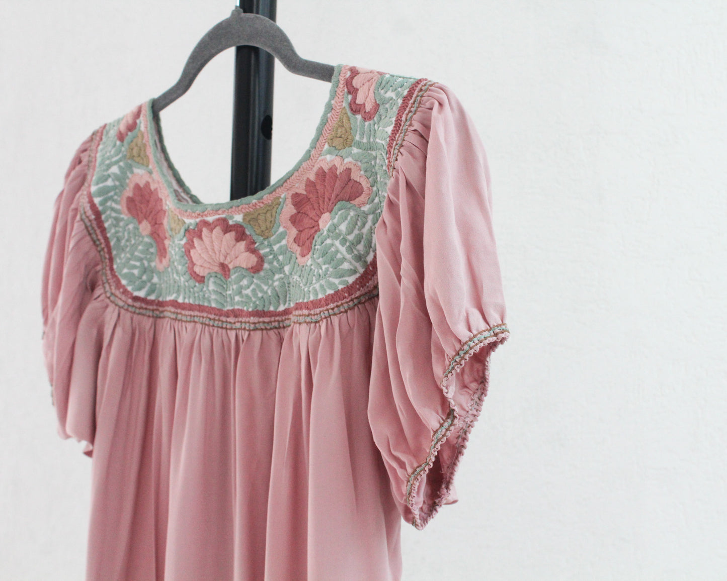 Blusa Aguacatenango Rosa Menta