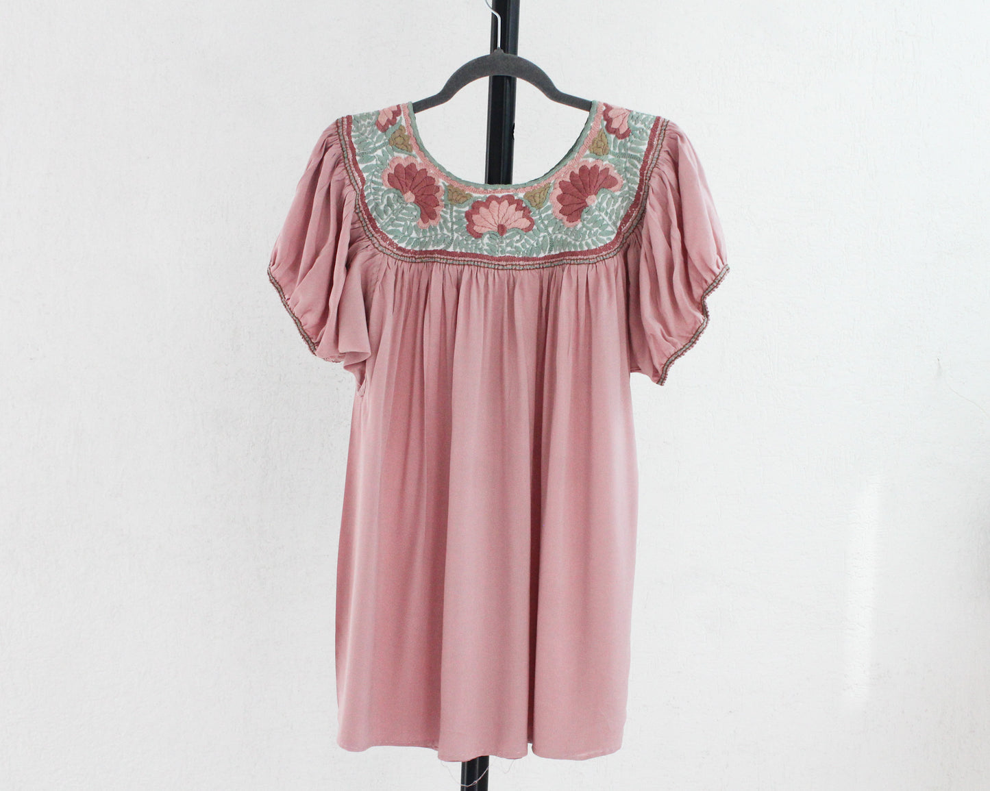 Blusa Aguacatenango Rosa Menta