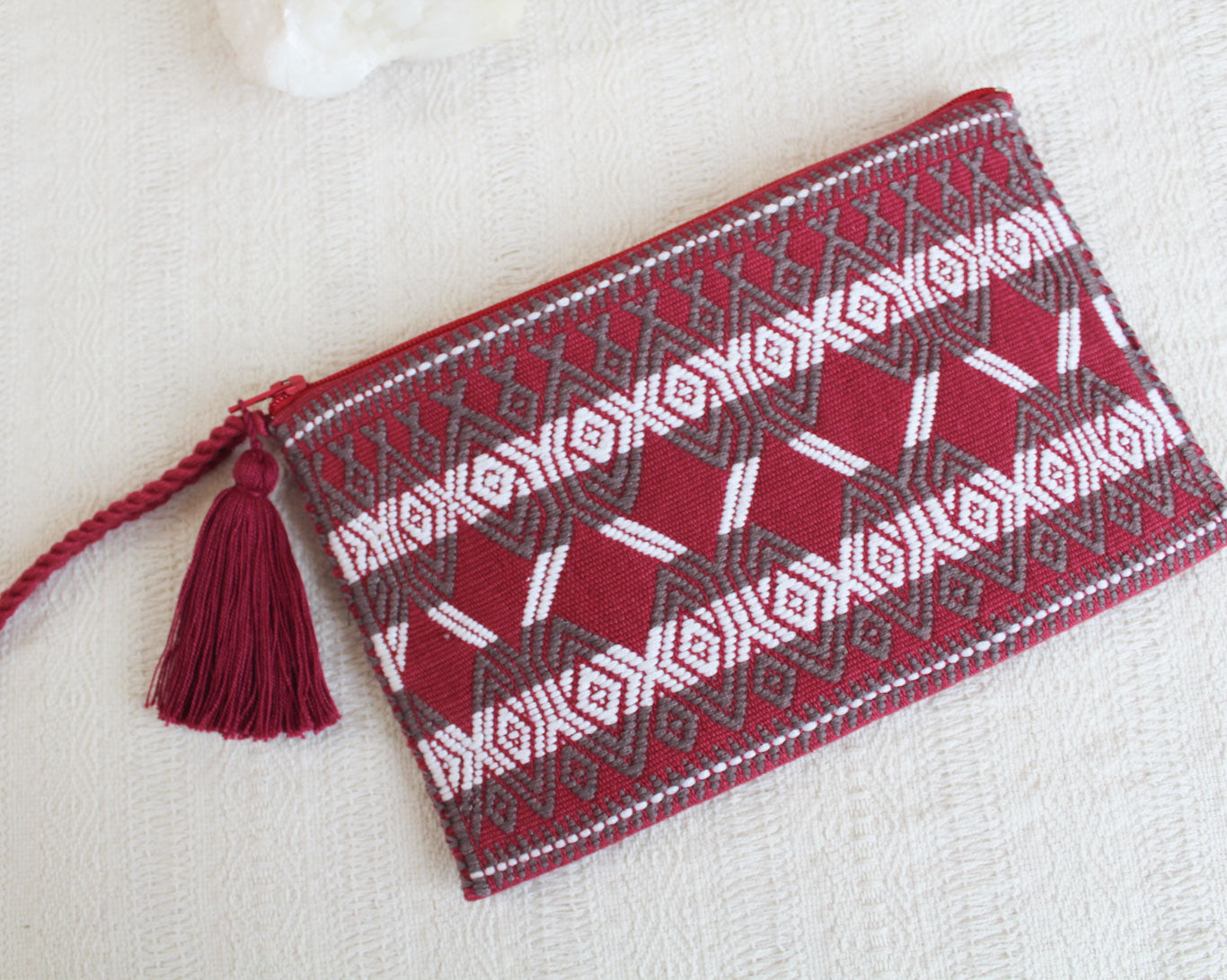 Neceser Rizado Vino Café Blanco