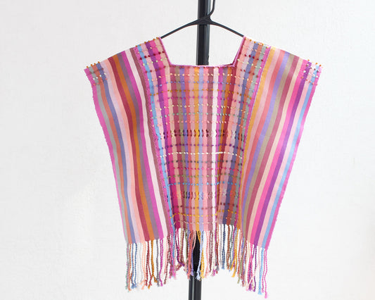 Top Nuditos Deshilado Lila Rosa