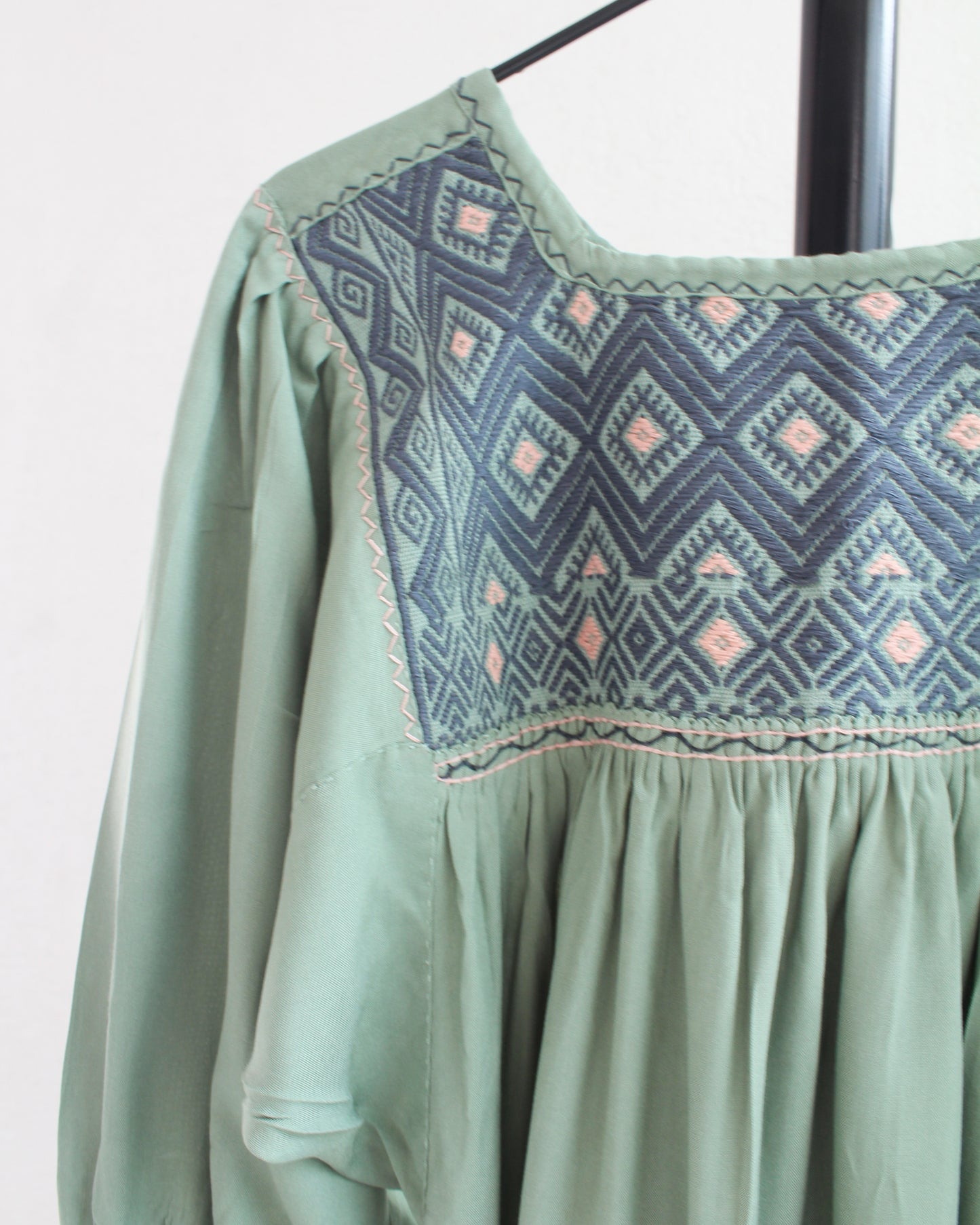 Vestido Elena Menta Manga 3/4 CH - M -L