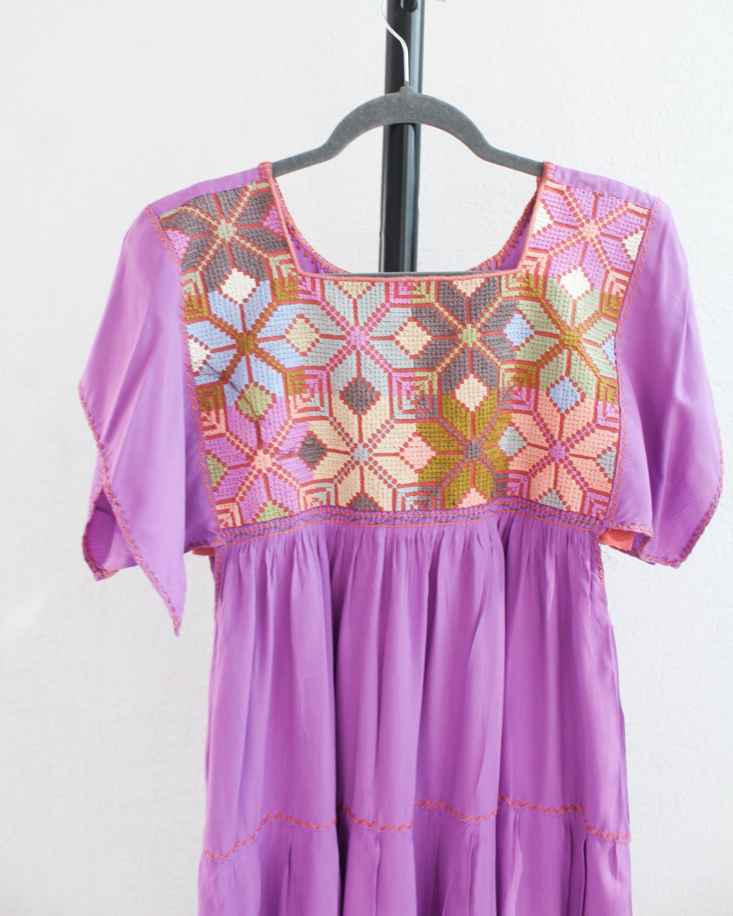 Vestido Julia Holanes Lila Rosa Unitalla