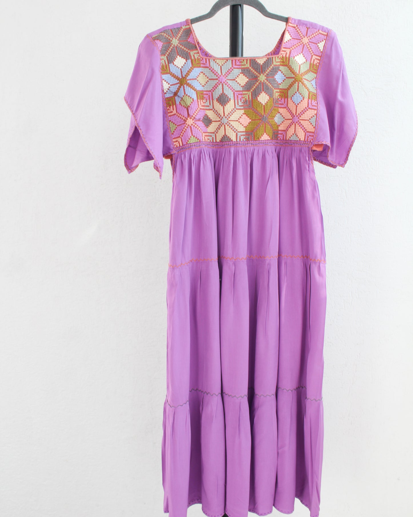Vestido Julia Holanes Lila Rosa Unitalla