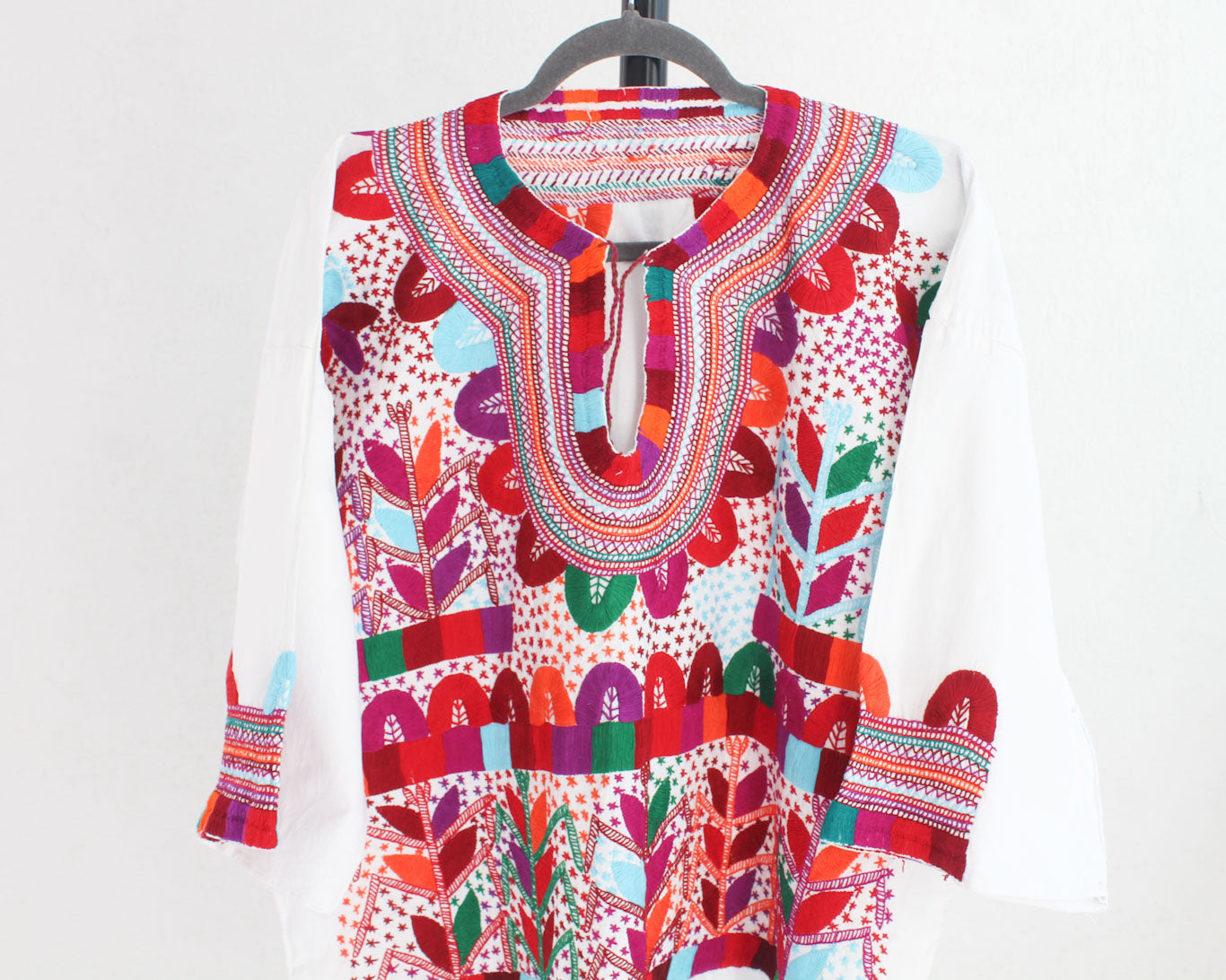 Blusa Milpa L XL Rojo Vino Verde - Main Image