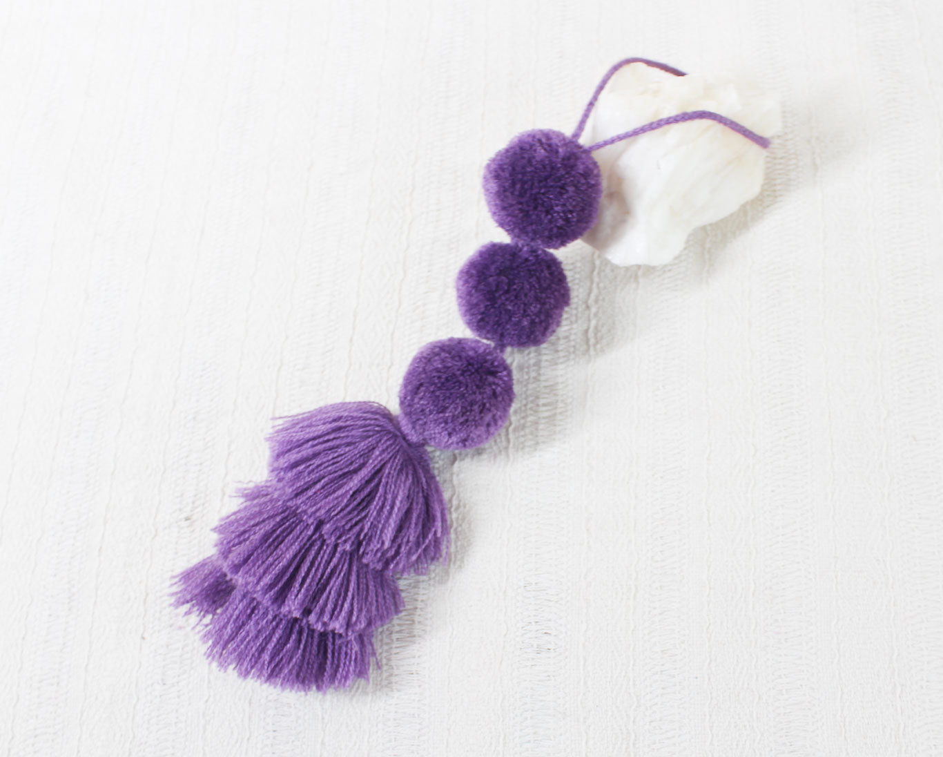Pompones 3 Lila