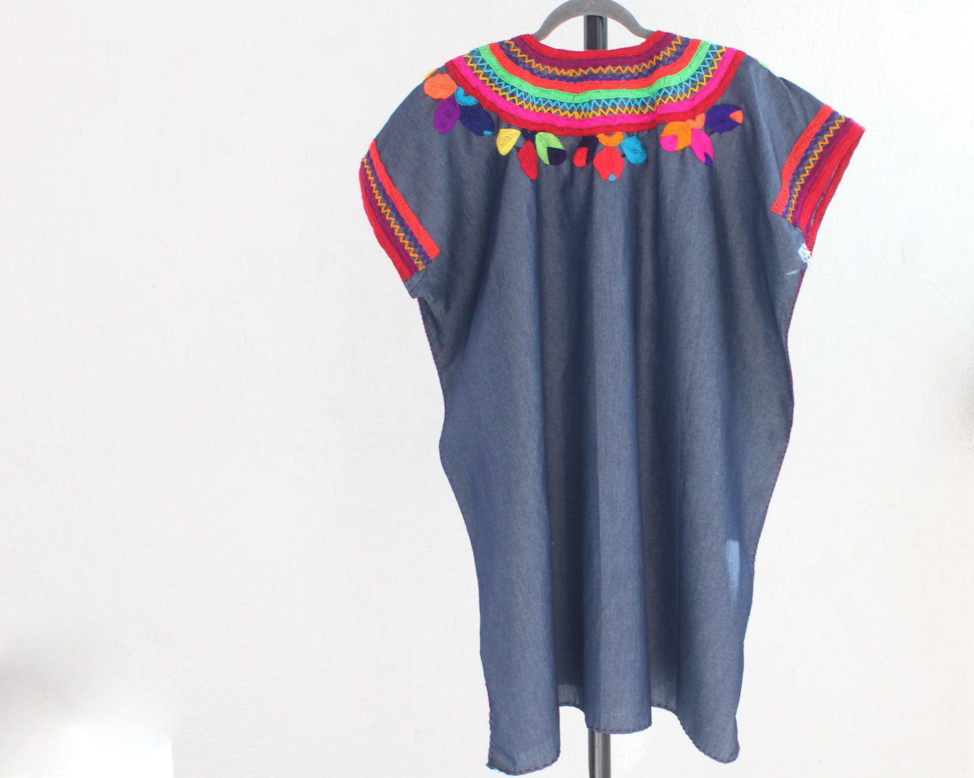 Blusa Ana Hojas Mezclilla Colores 3XL
