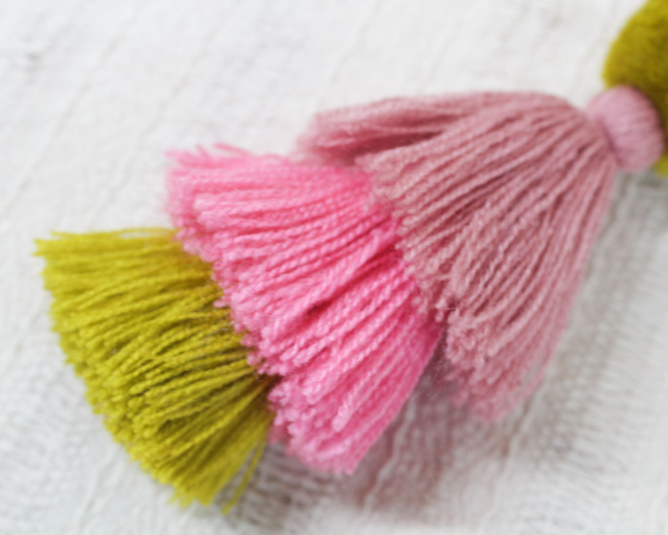 Pompones 3 Rosas Verde