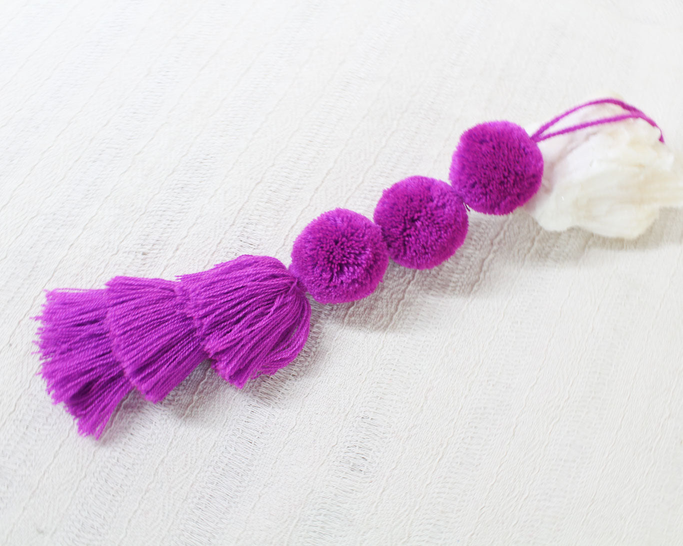 Pompones 3 Violeta