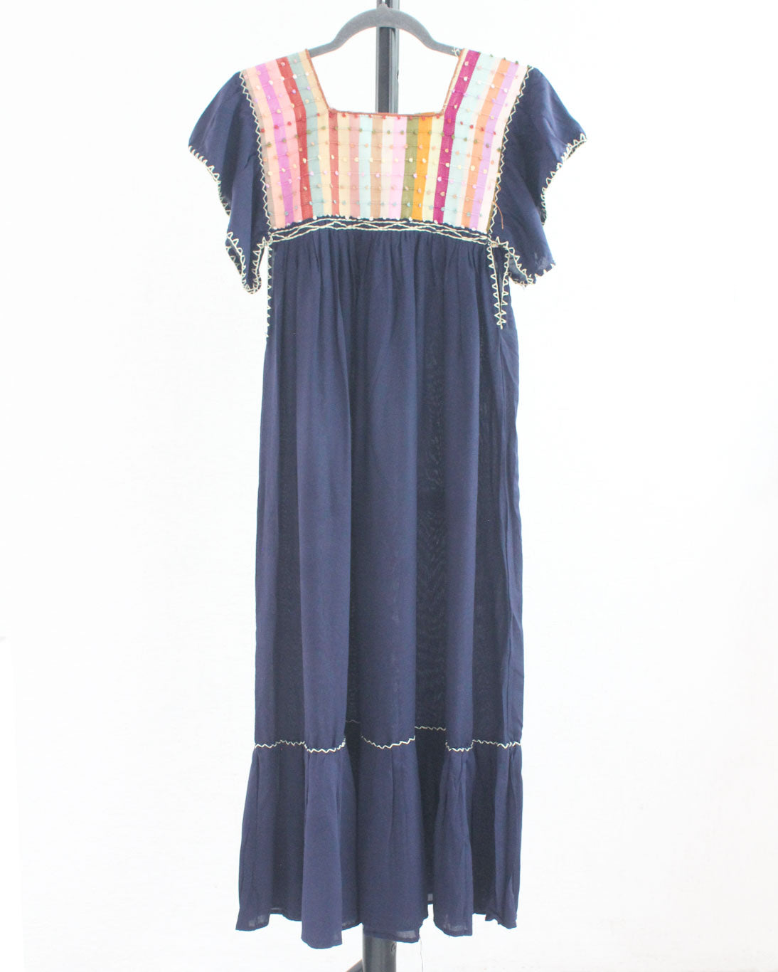Vestido Nuditos Azul Marino Colores Pastel