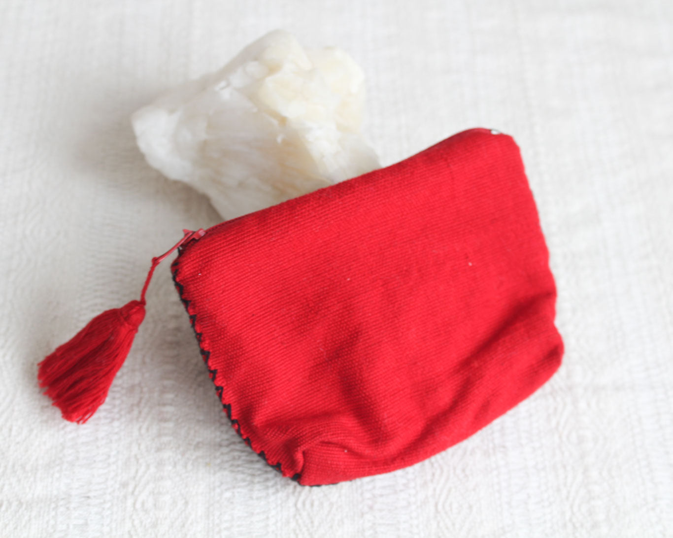 Monedero Sapo Negro Rojo