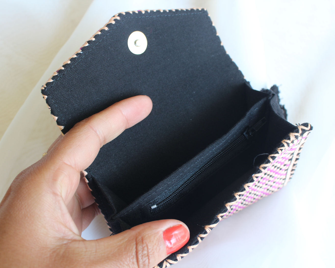 Cartera SJOL JTOTIC Rosa Morado