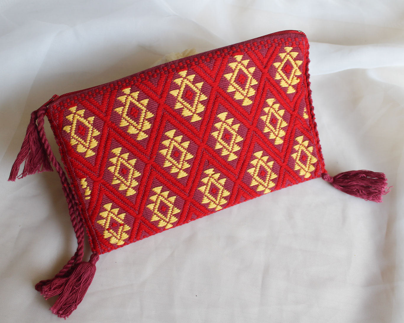 Neceser Estrellas Diamante Amarillas Rojo