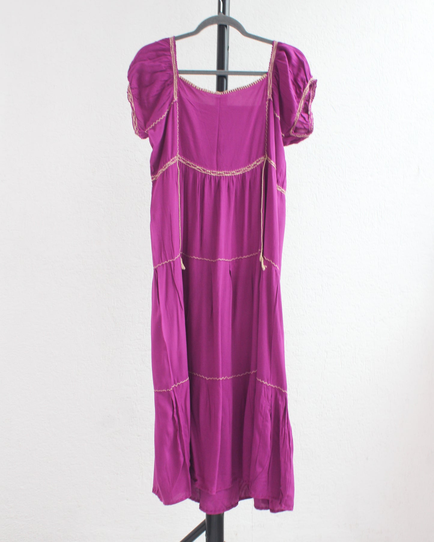 Vestido Gloria Violeta Beige M L