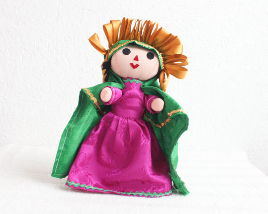 Muñeca Lelé Virgen Rosa