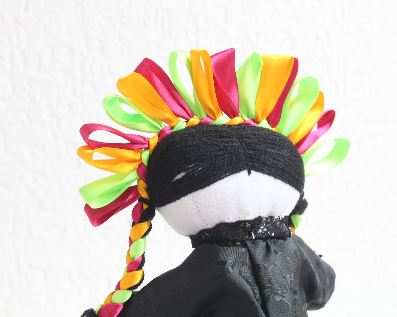 Muñeca Lelé Catrina Amarillo Verde Rosa