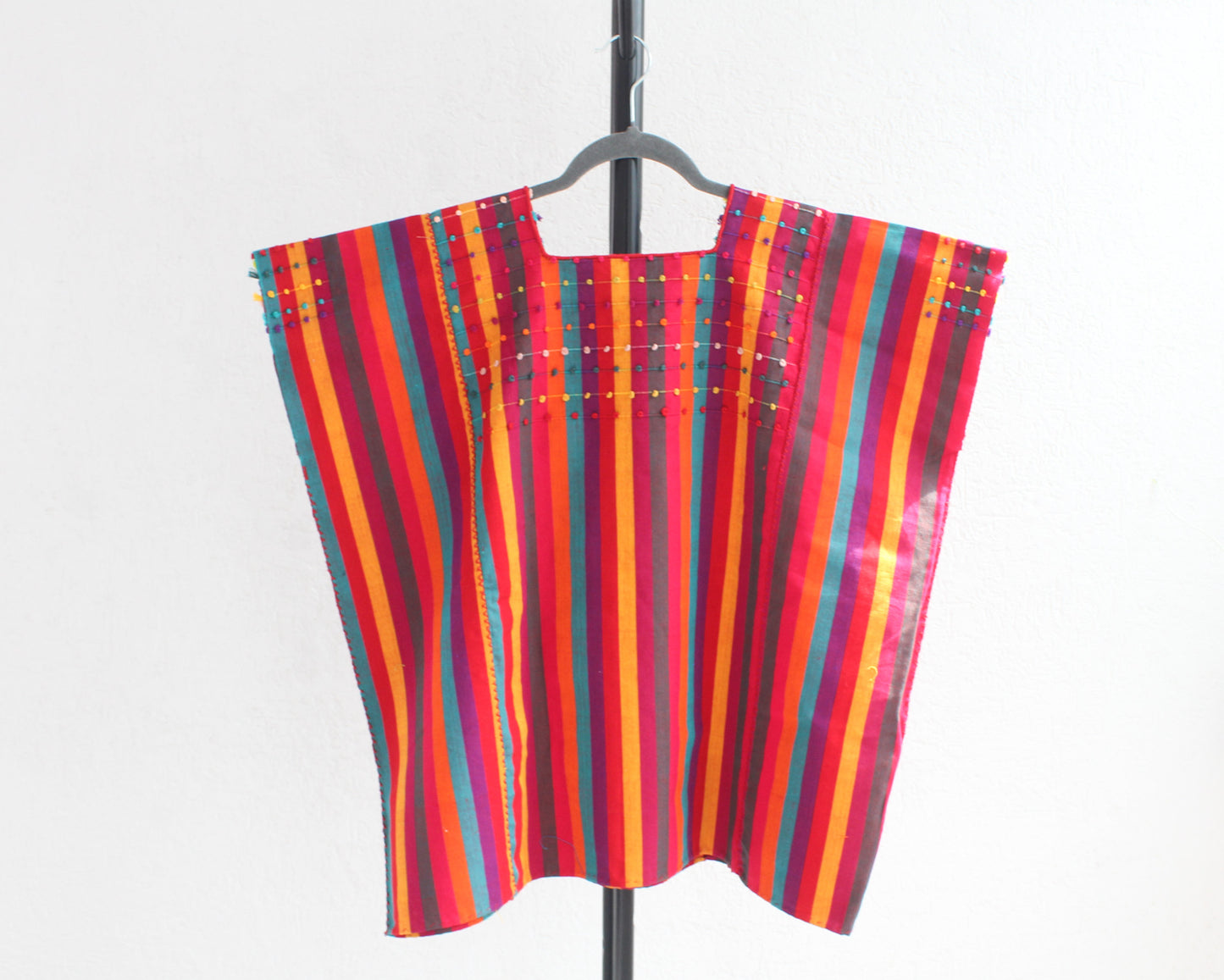 Top Telar de Cintura Nuditos L - XL Turquesa Naranja