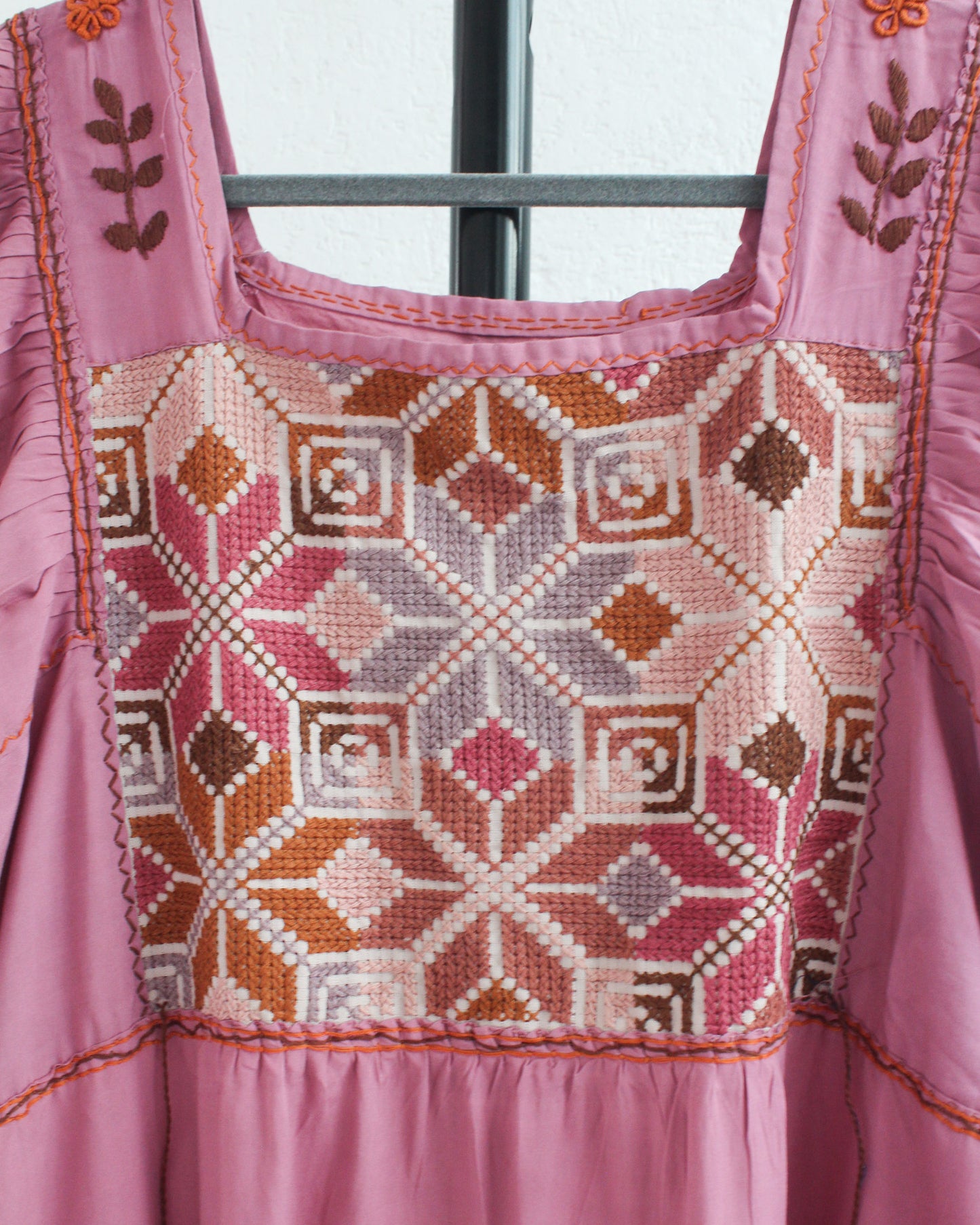 Vestido Julia Flores Rosa L / XL
