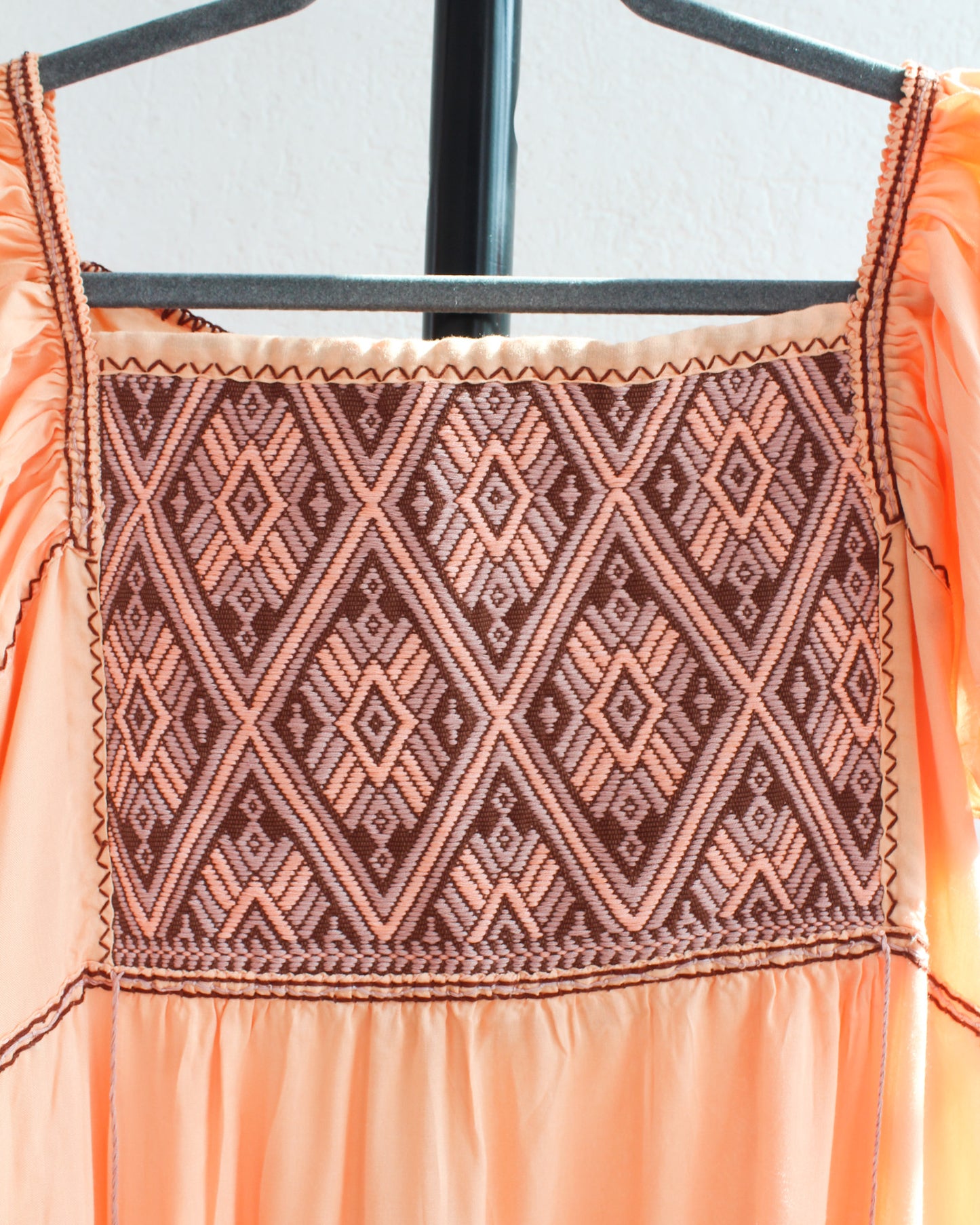 Vestido Gloria Salmon Café L - XL