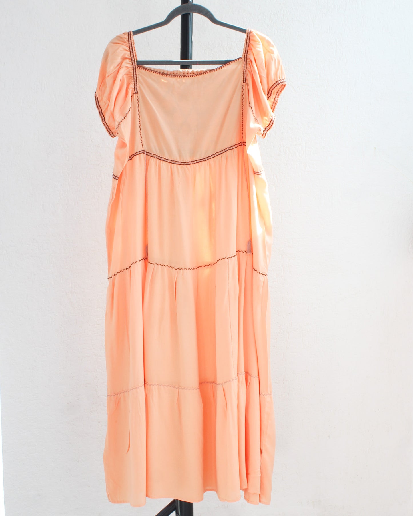 Vestido Gloria Salmon Café L - XL