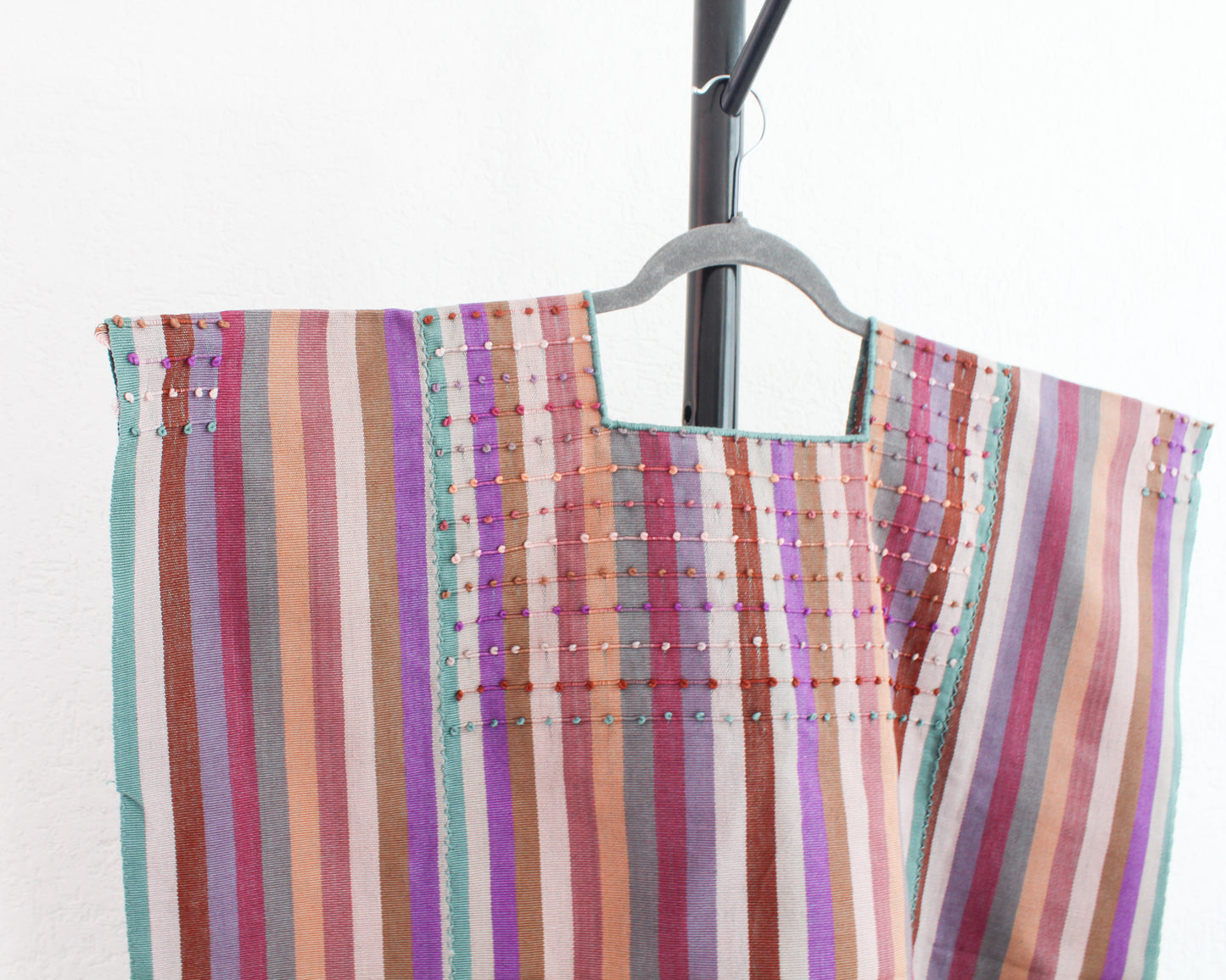 Top Telar de Cintura Nuditos L - XL Azul Lila Menta