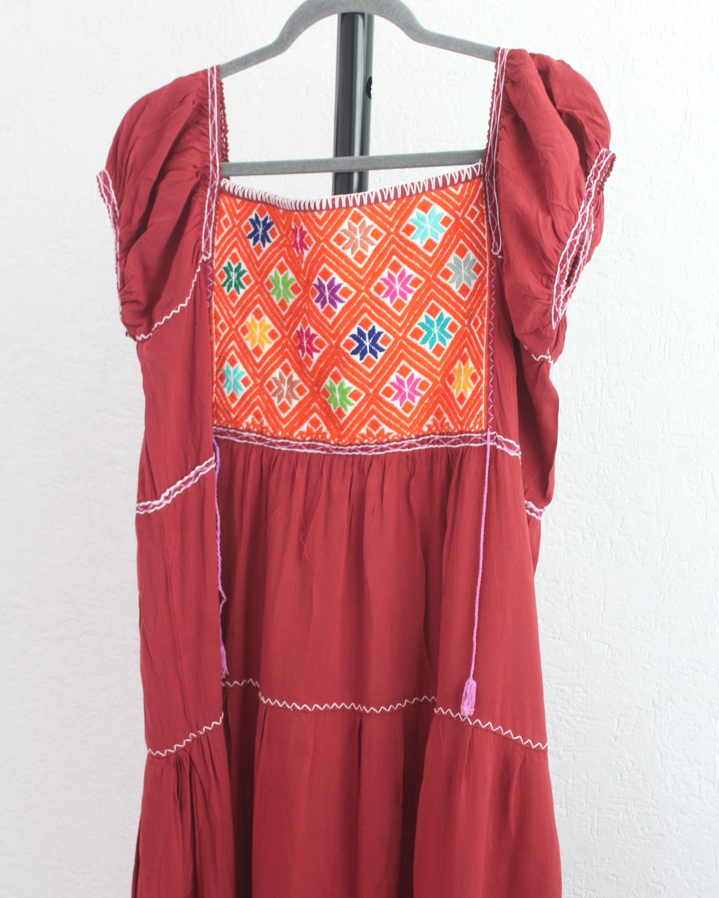 Vestido Gloria Teja Naranja M L