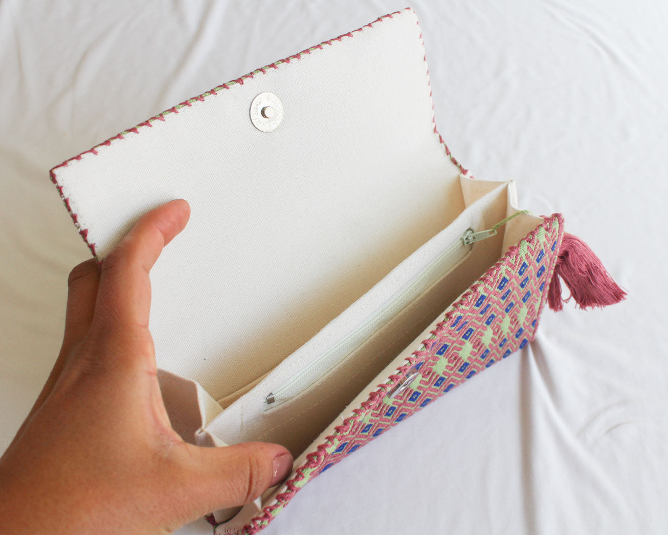 Cartera Grande "BATS’I LUCH" Verde