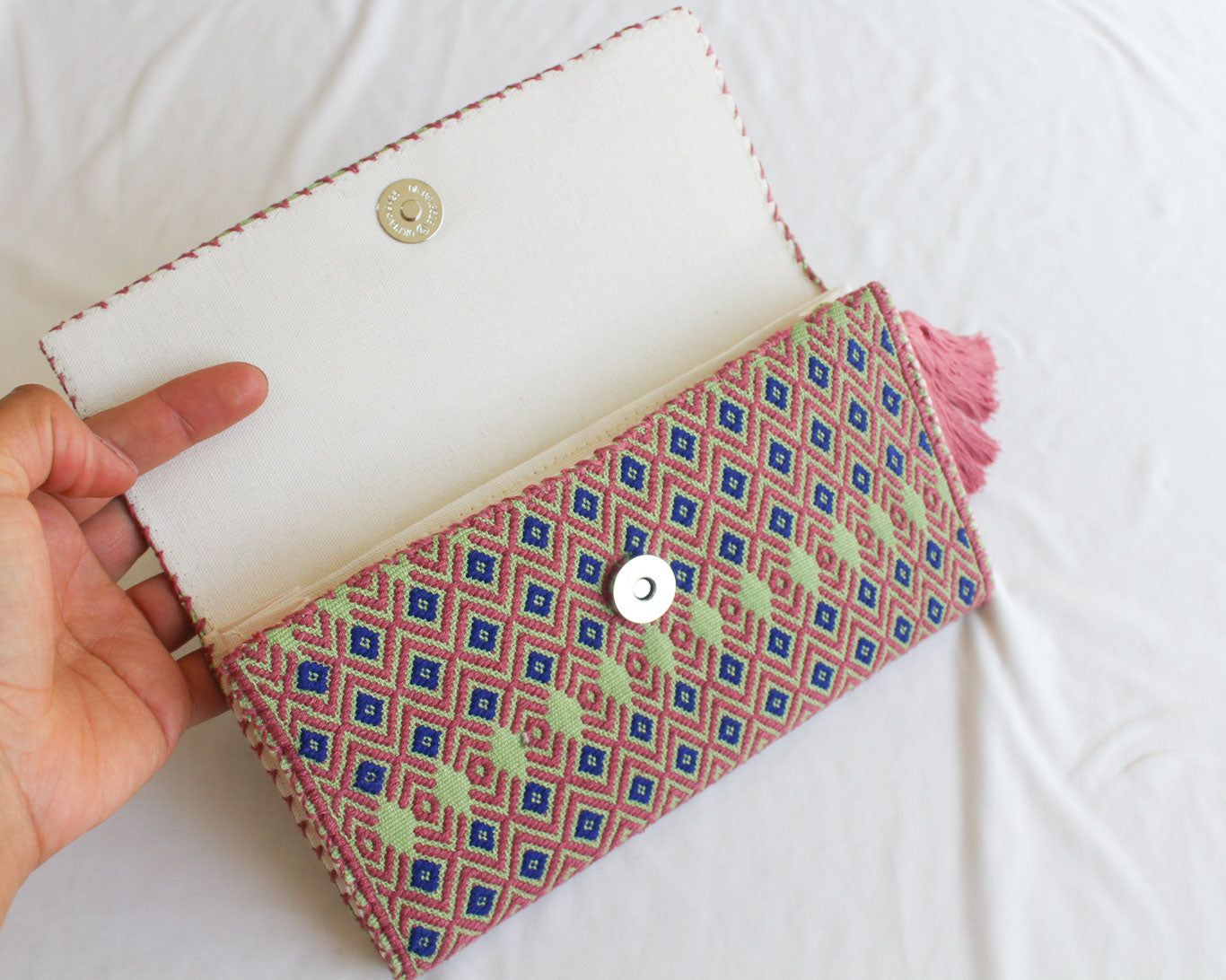 Cartera Grande "BATS’I LUCH" Verde