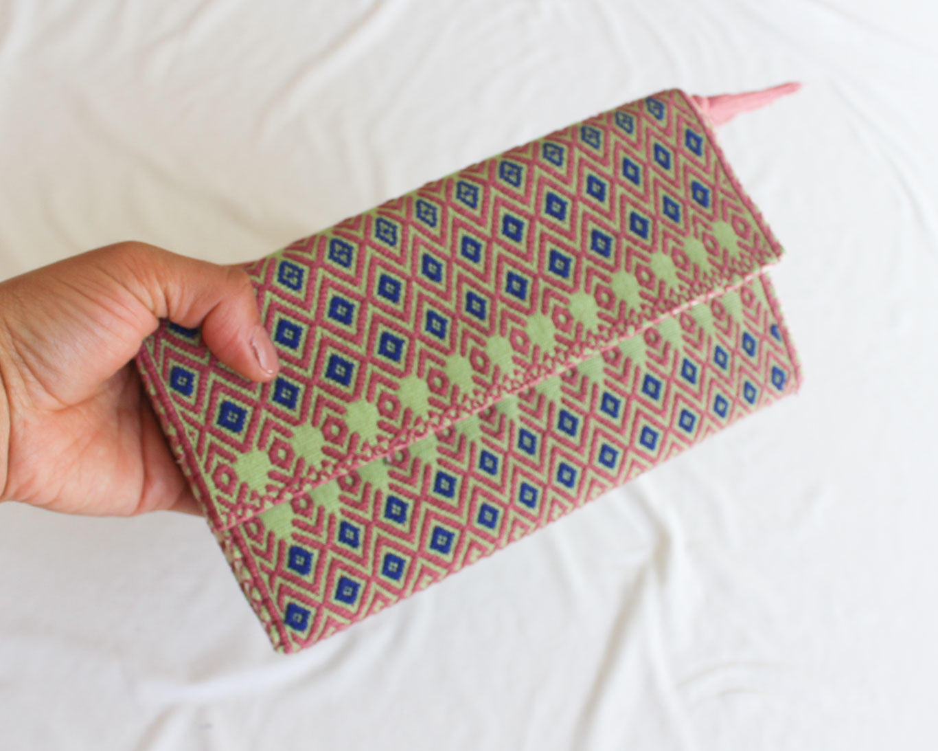 Cartera Grande "BATS’I LUCH" Verde