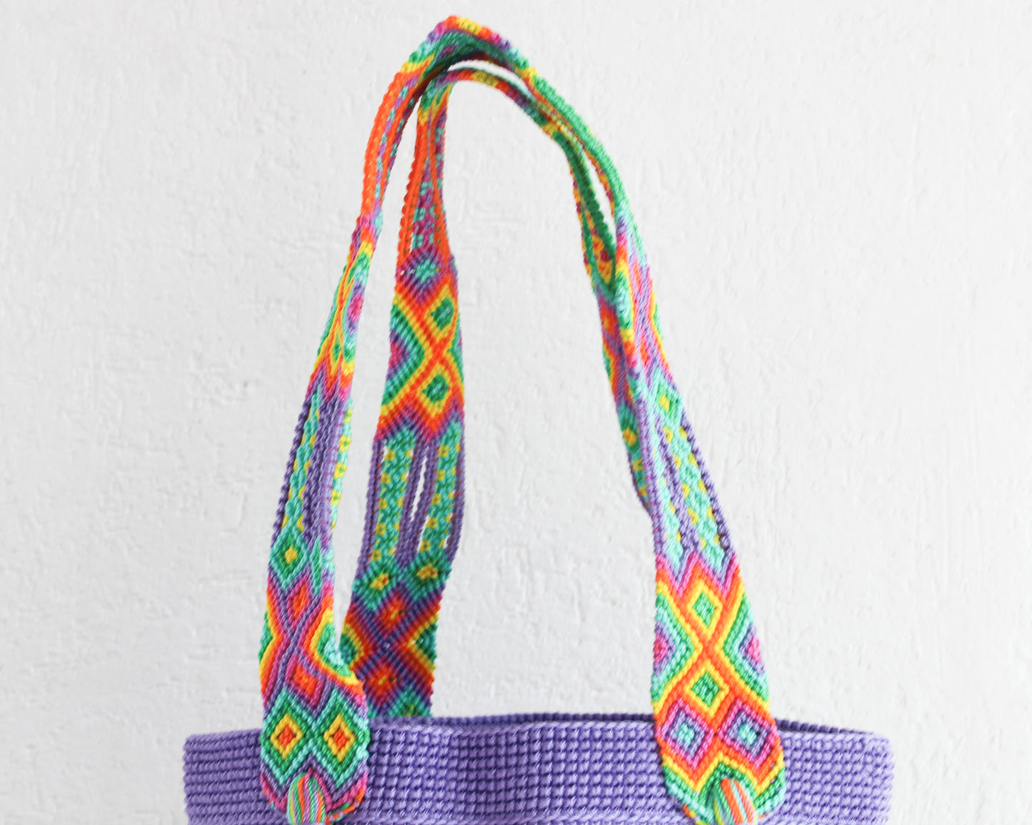 Bolso de mano Lila Colores
