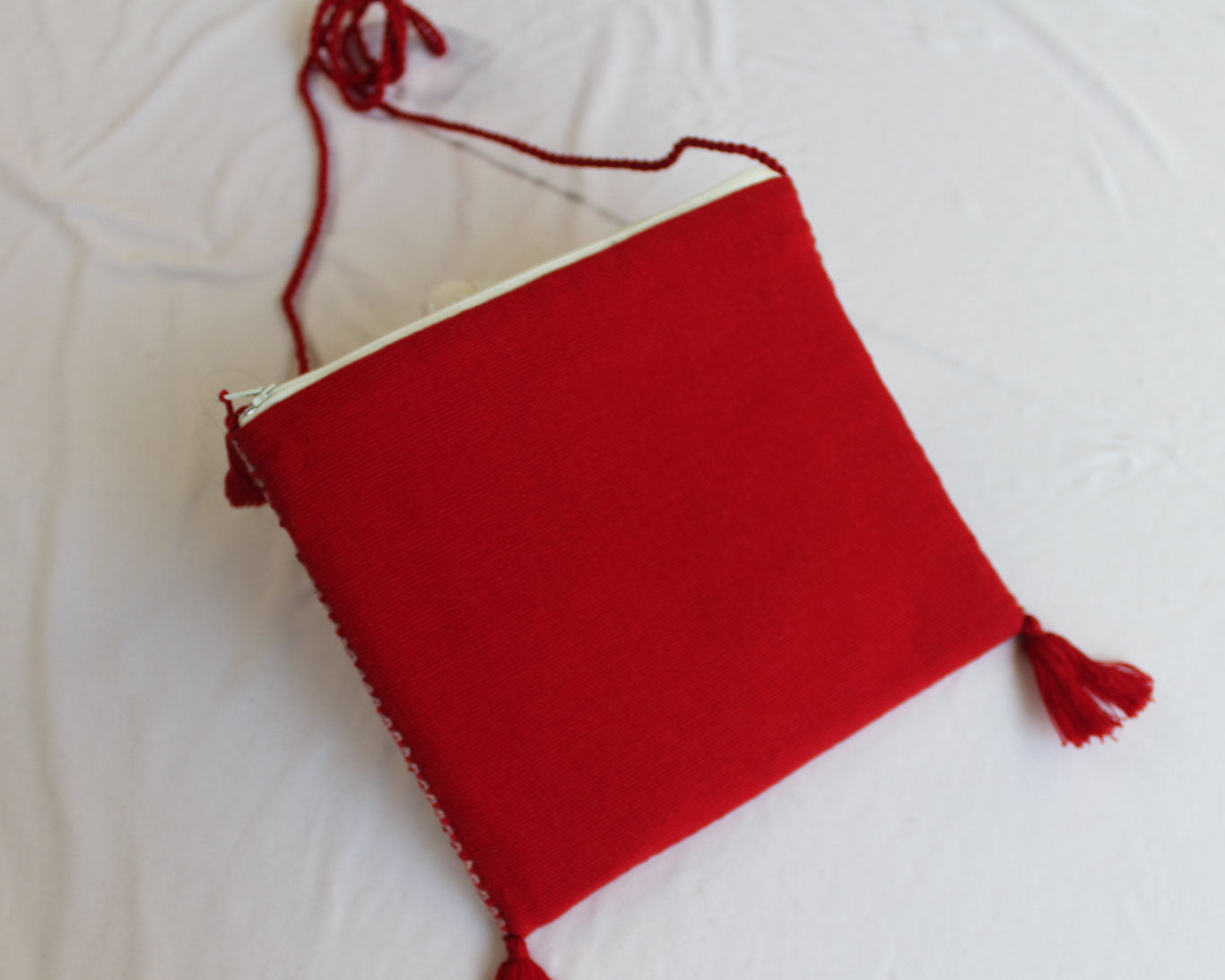 Bolso Telar "BATS’I LUCH" Rojo