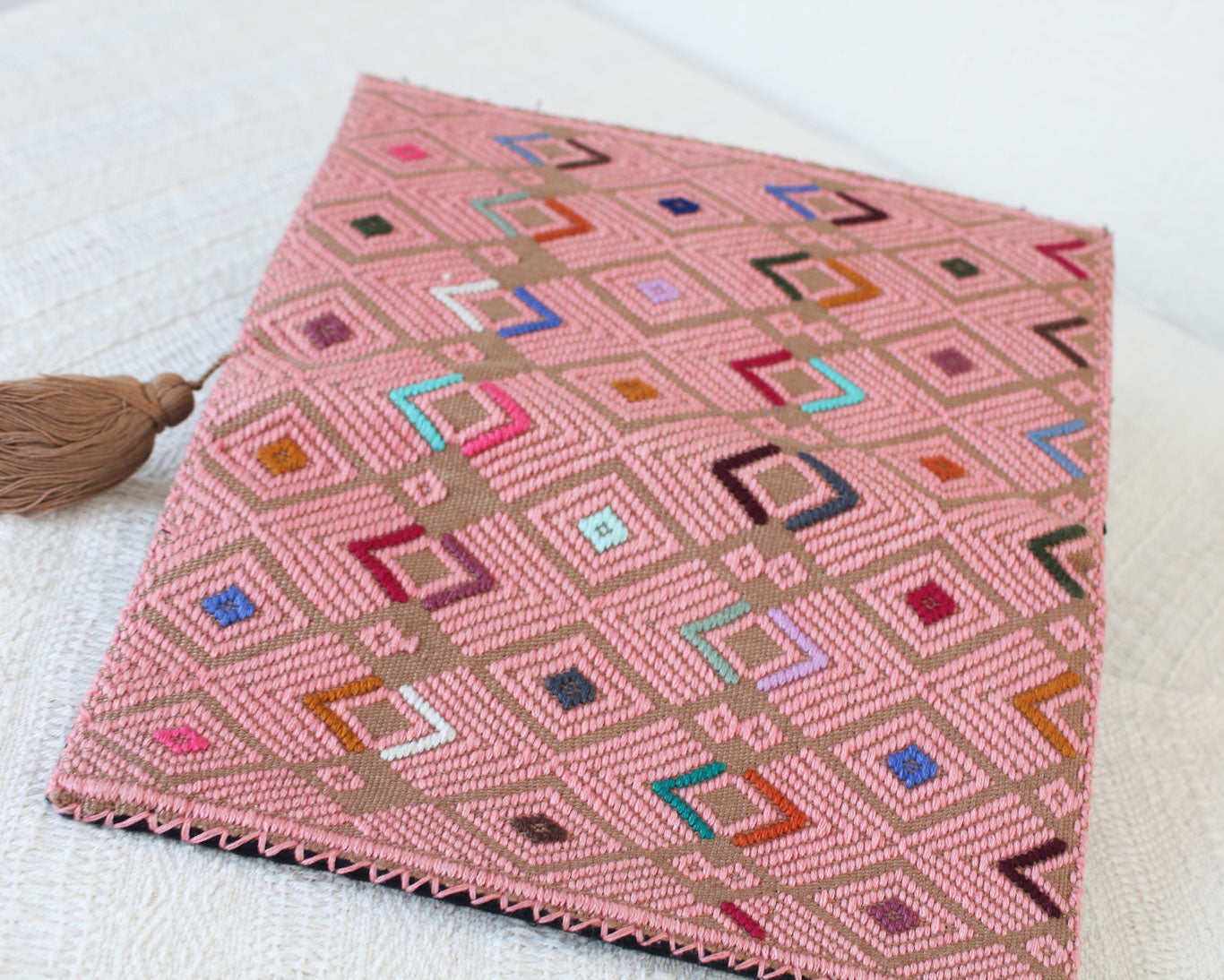 Billetera Flores Rosa