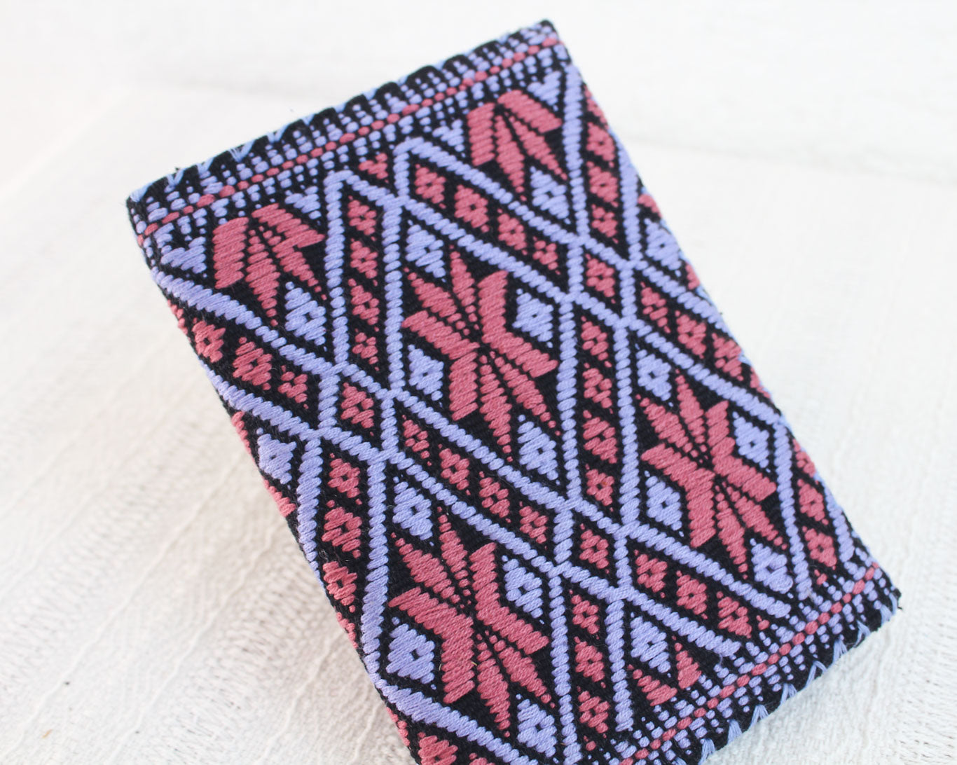 Porta Pasaporte Estrellas Rosa Lila