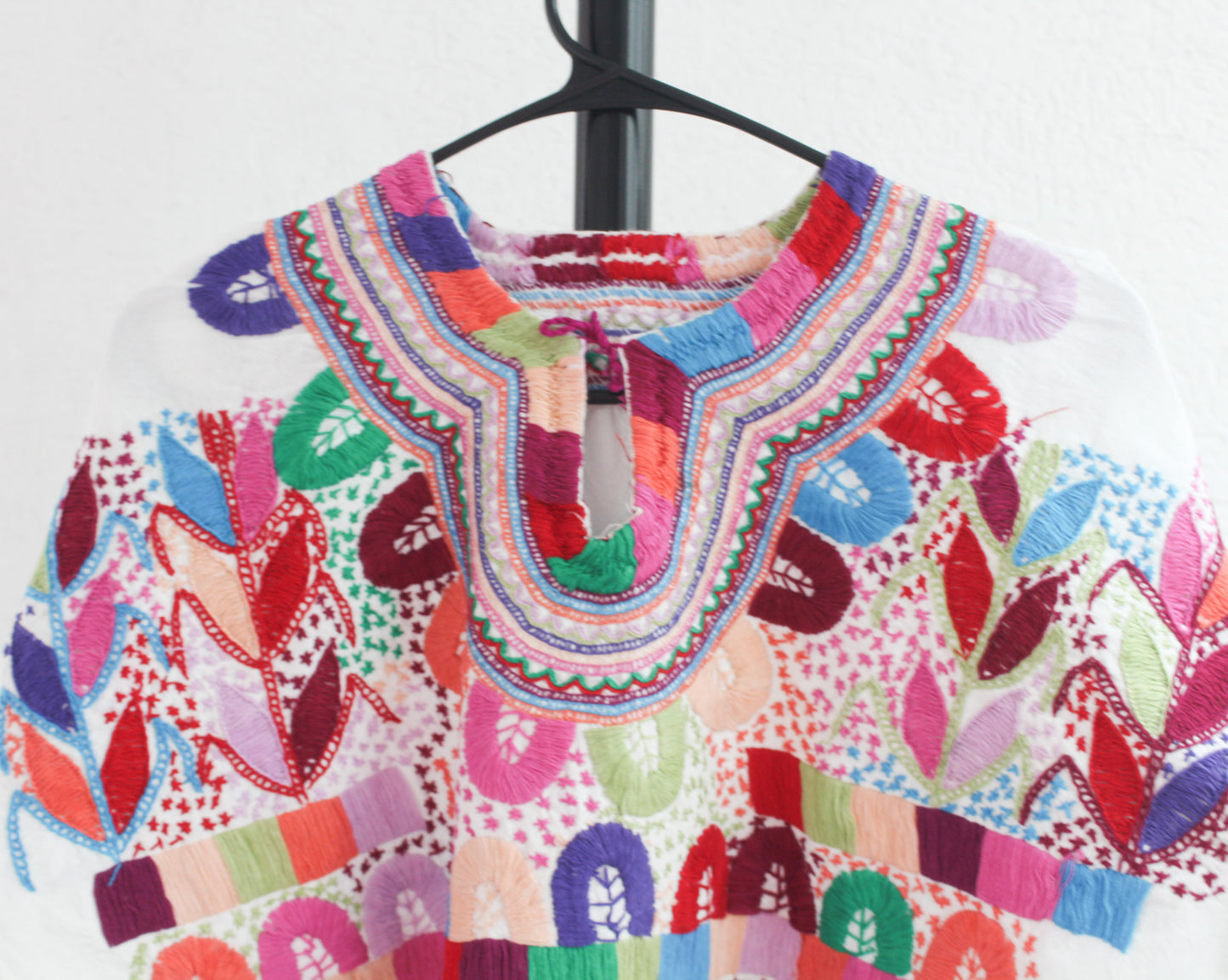 Blusa Milpa L - XL Azul Salmon Lila