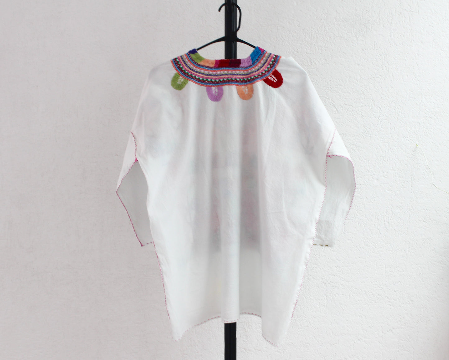 Blusa Milpa L - XL Azul Salmon Lila