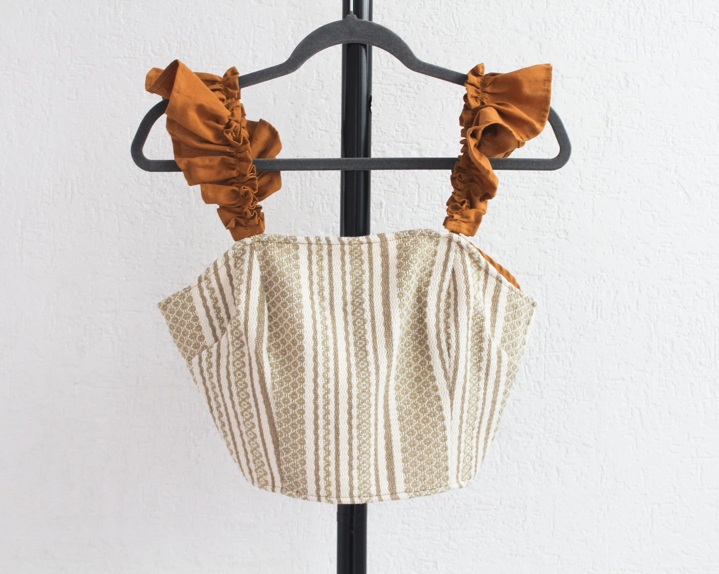 Crop Top Isabel Mostaza Natural