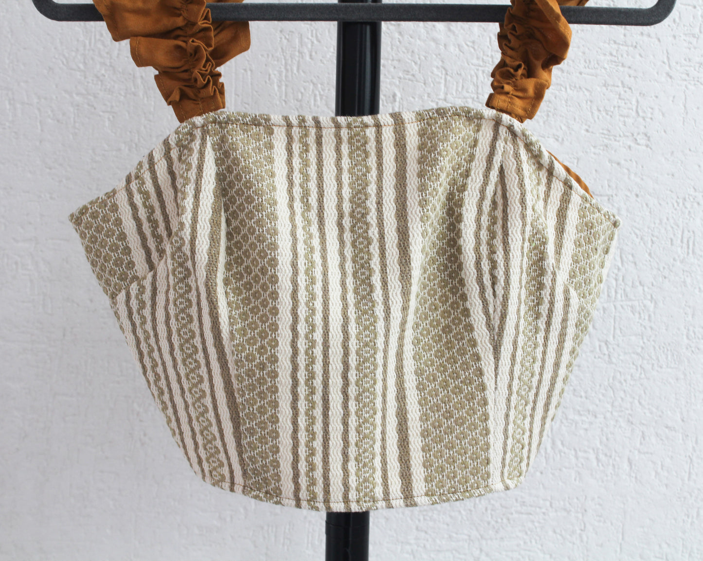 Crop Top Isabel Mostaza Natural