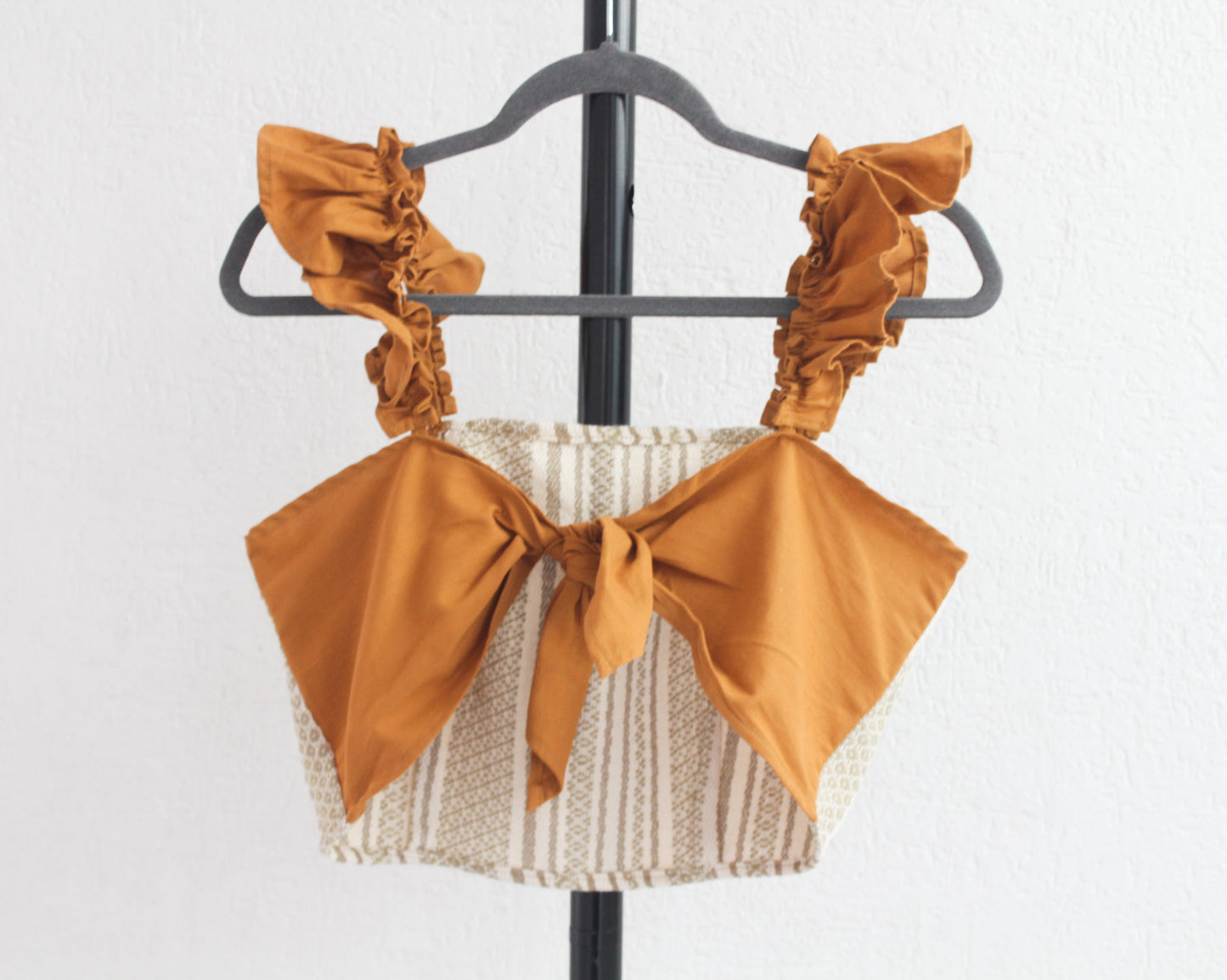 Crop Top Isabel Mostaza Natural