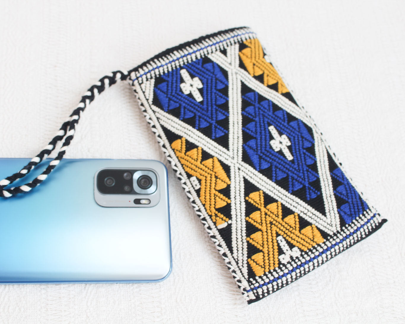 Funda Celular Estrellas Azul Amarillas
