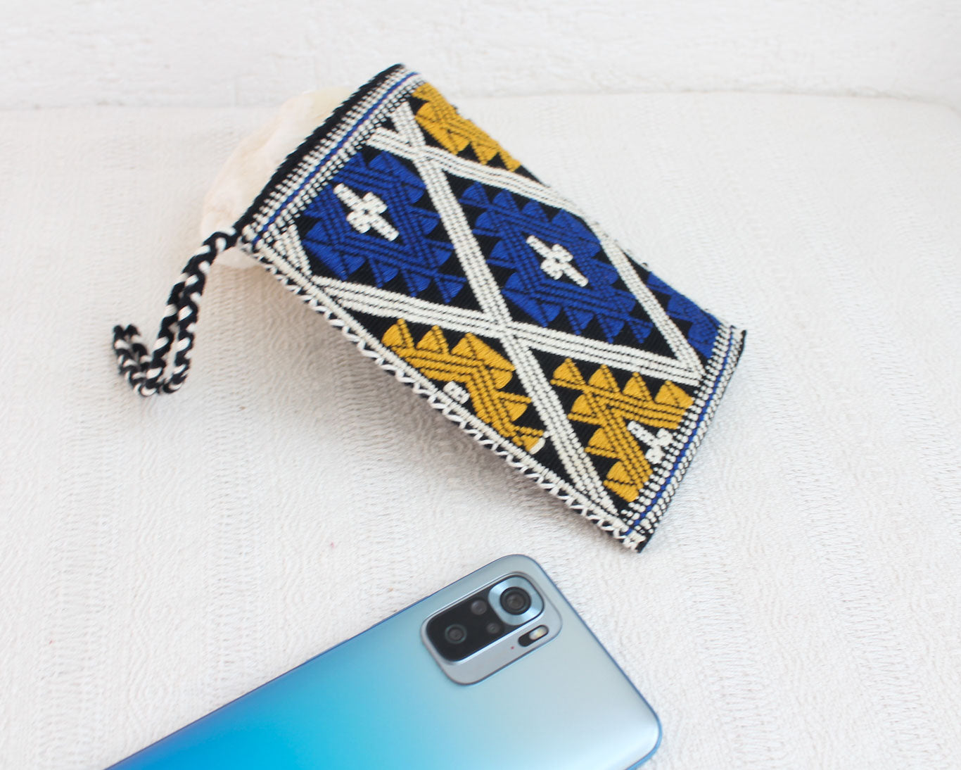 Funda Celular Estrellas Azul Amarillas