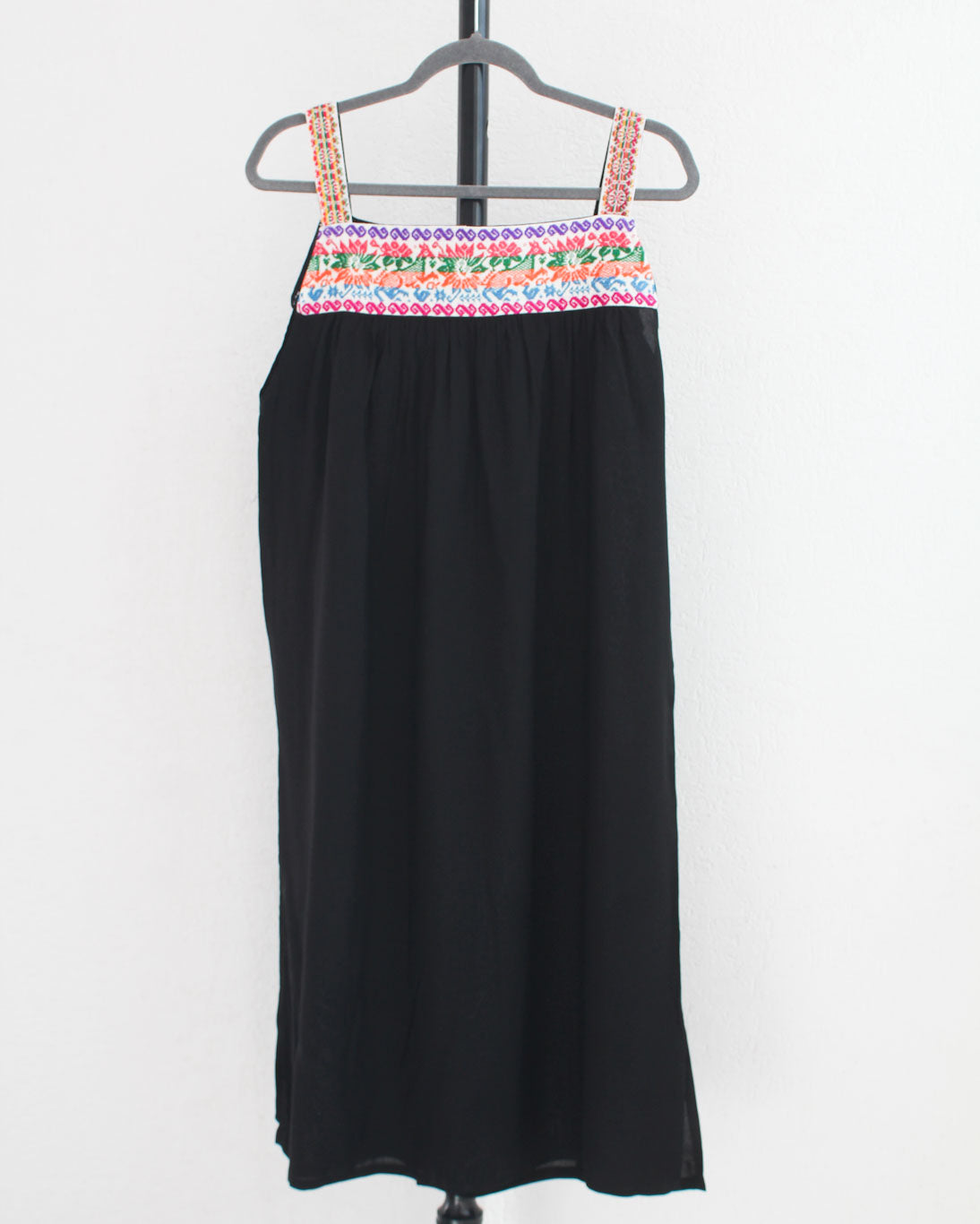Vestido Primavera Negro Burritos Colores